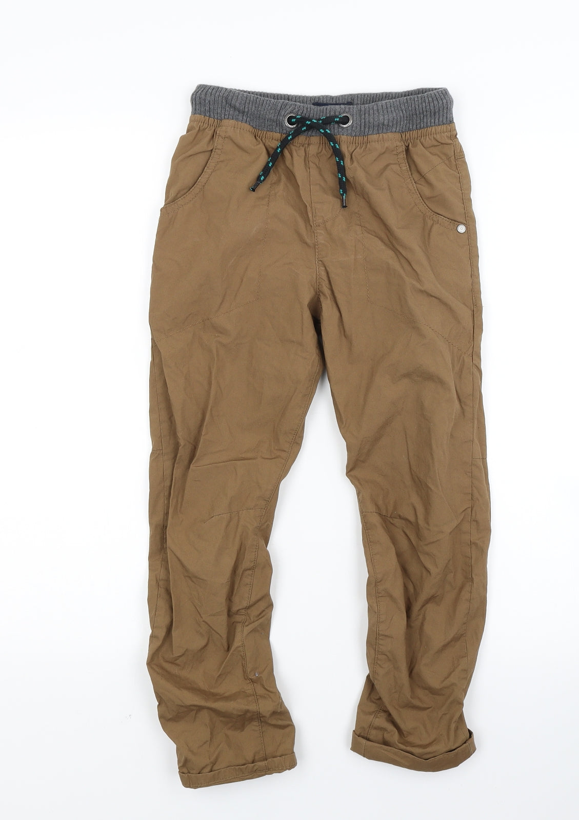 NEXT Boys Brown   Jogger Trousers Size 7 Years
