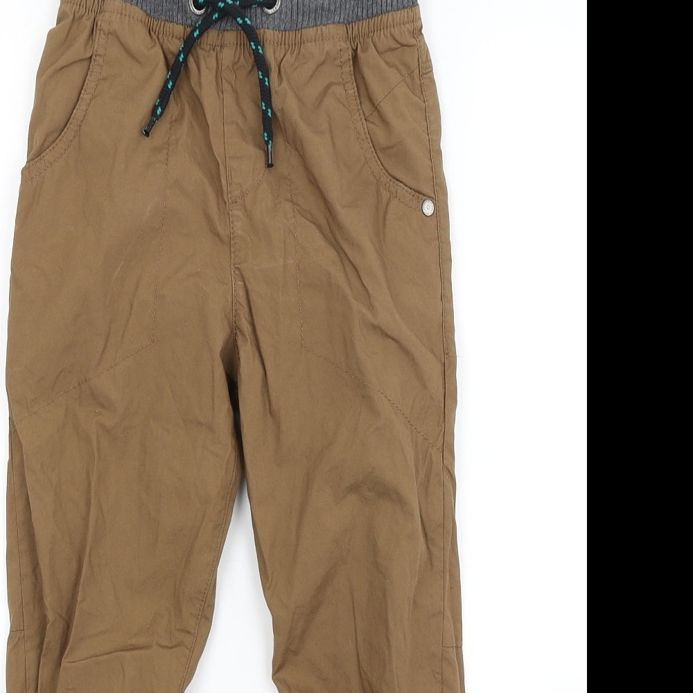 NEXT Boys Brown   Jogger Trousers Size 7 Years