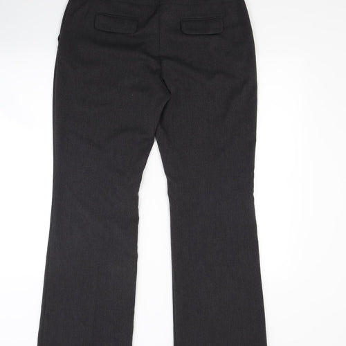 Dorothy Perkins Womens Grey   Trousers  Size 12 L29 in