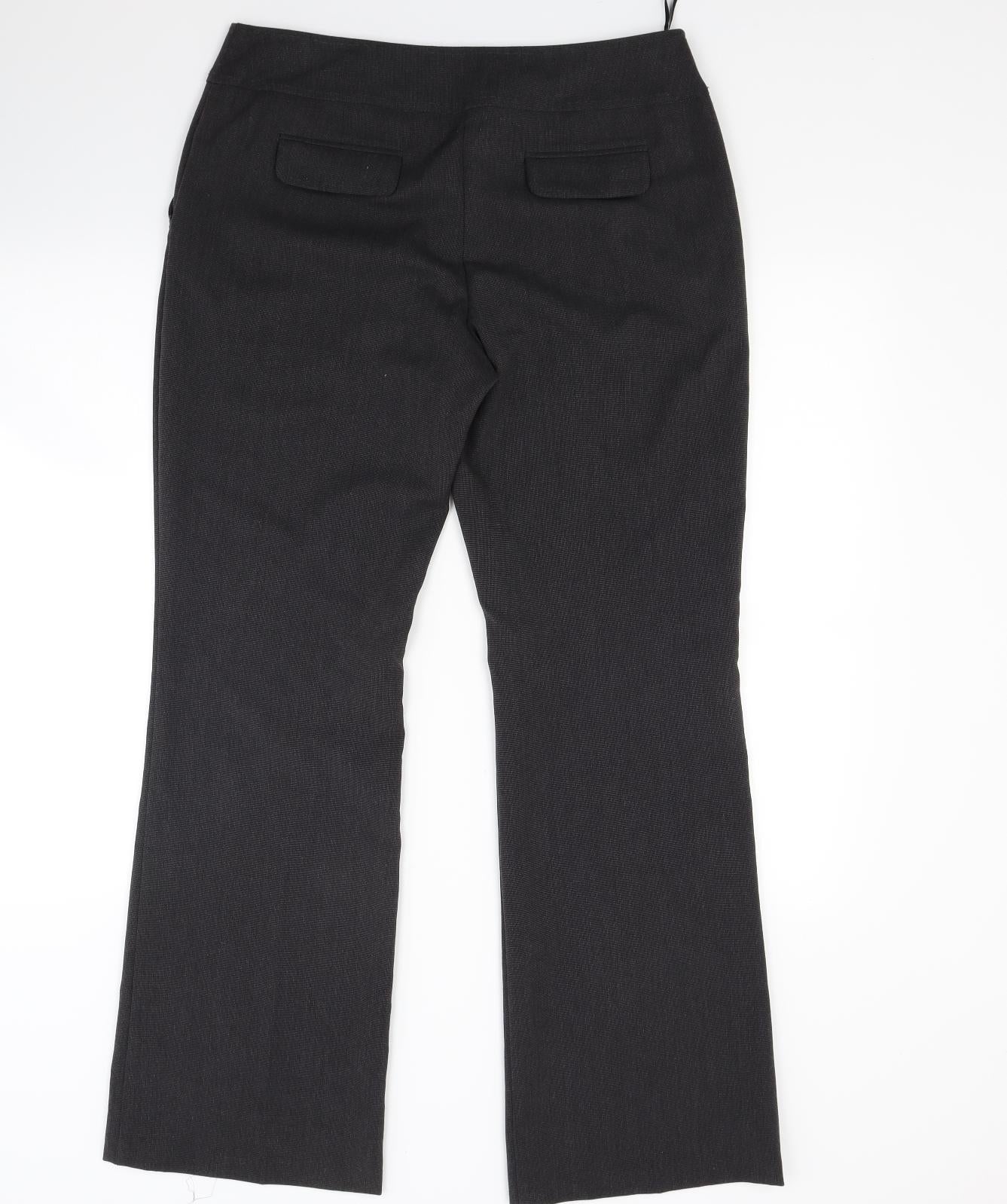 Dorothy Perkins Womens Grey   Trousers  Size 12 L29 in