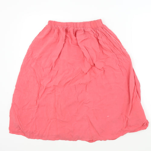 New Look Womens Pink   Flare Skirt Size 8