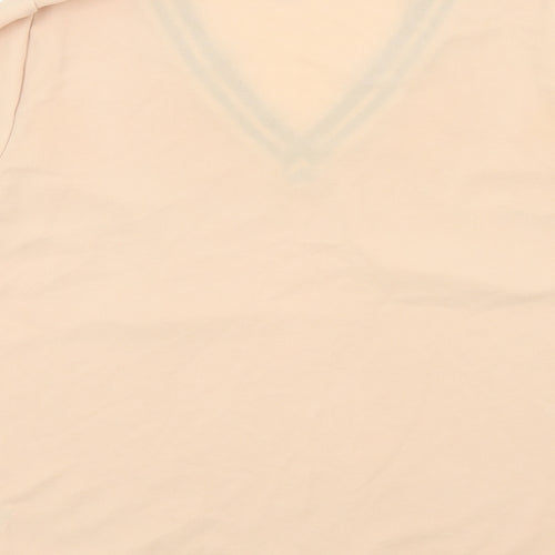 NEXT Womens Beige   Basic Blouse Size 14  - Flare sleeve