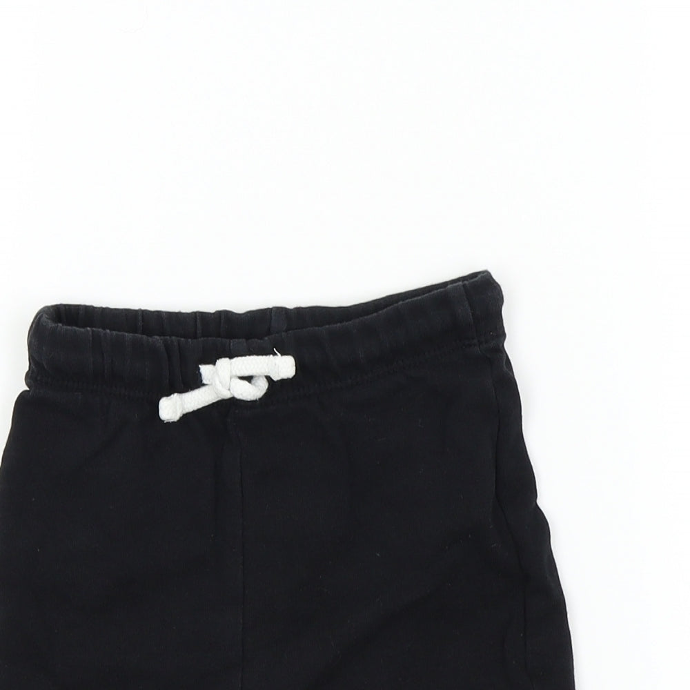 George Boys Black   Bermuda Shorts Size 3 Years