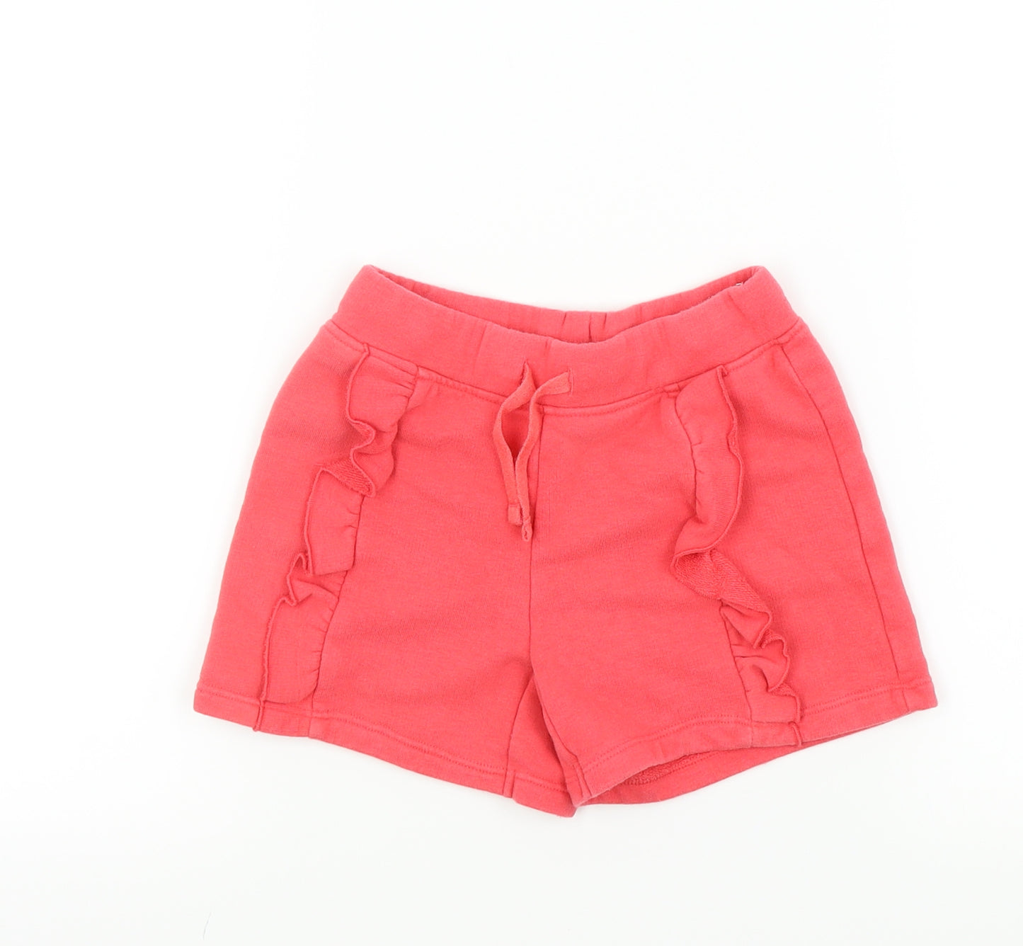 M&S Girls Orange   Bermuda Shorts Size 3-4 Years