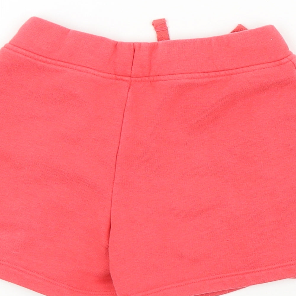 M&S Girls Orange   Bermuda Shorts Size 3-4 Years