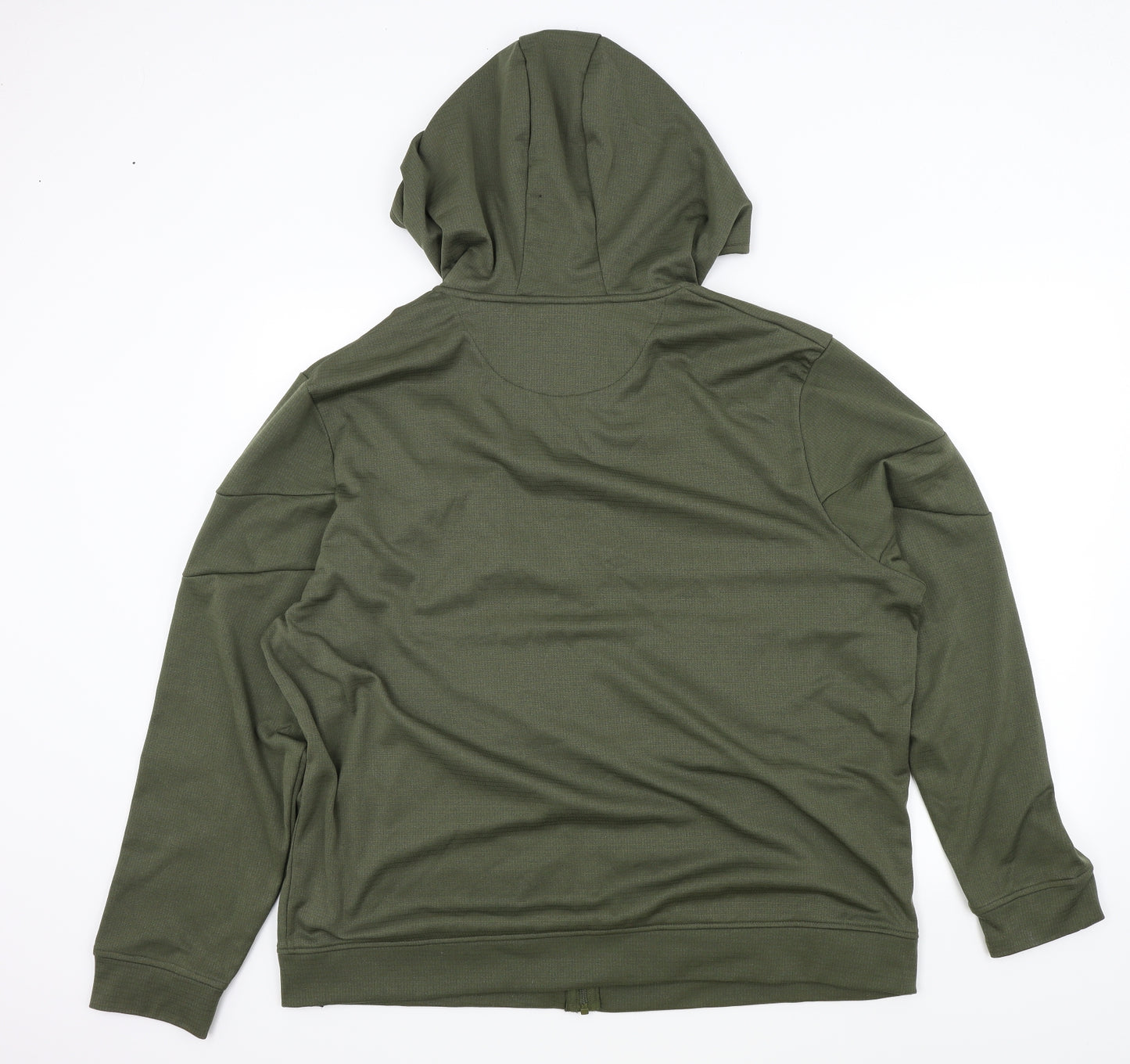 US Mens Green   Full Zip Hoodie Size XL