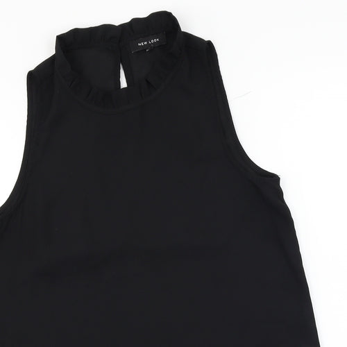 New Look  Womens Black   Basic T-Shirt Size 8