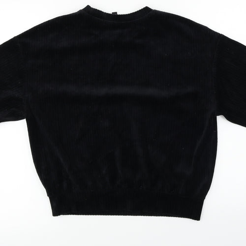 H&M  Womens Black   Pullover Jumper Size S
