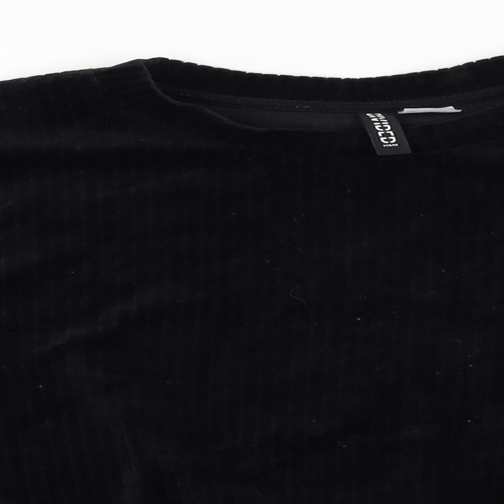 H&M  Womens Black   Pullover Jumper Size S