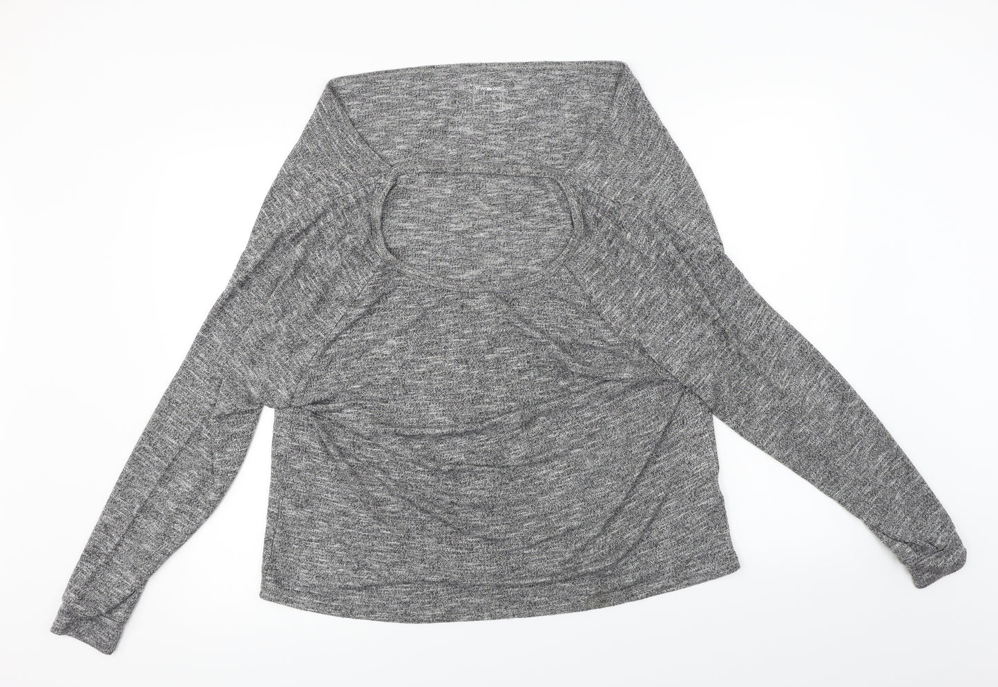 WORKOUT   Womens Grey   Pullover Jumper Size 14