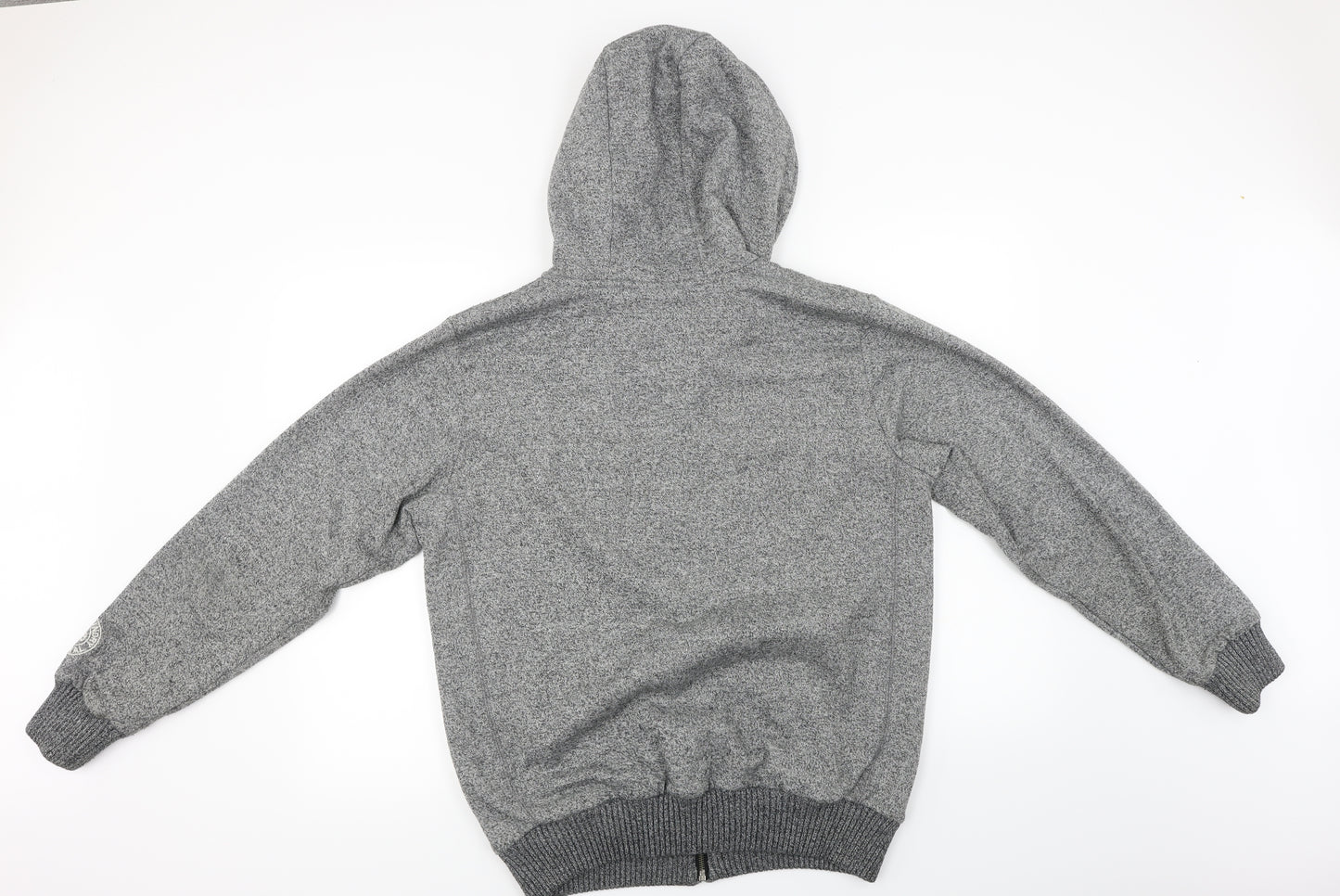 Tokyo Laundry  Mens Grey   Full Zip Hoodie Size M