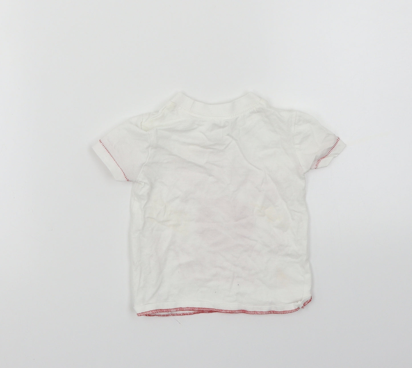 George Baby White   Basic T-Shirt Size 12-18 Months