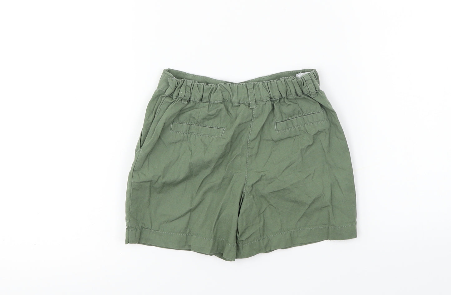 NEXT Girls Green   Chino Shorts Size 4-5 Years