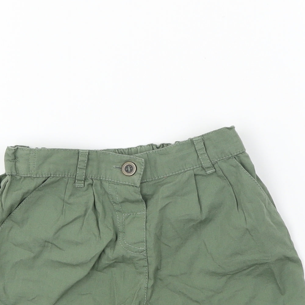 NEXT Girls Green   Chino Shorts Size 4-5 Years