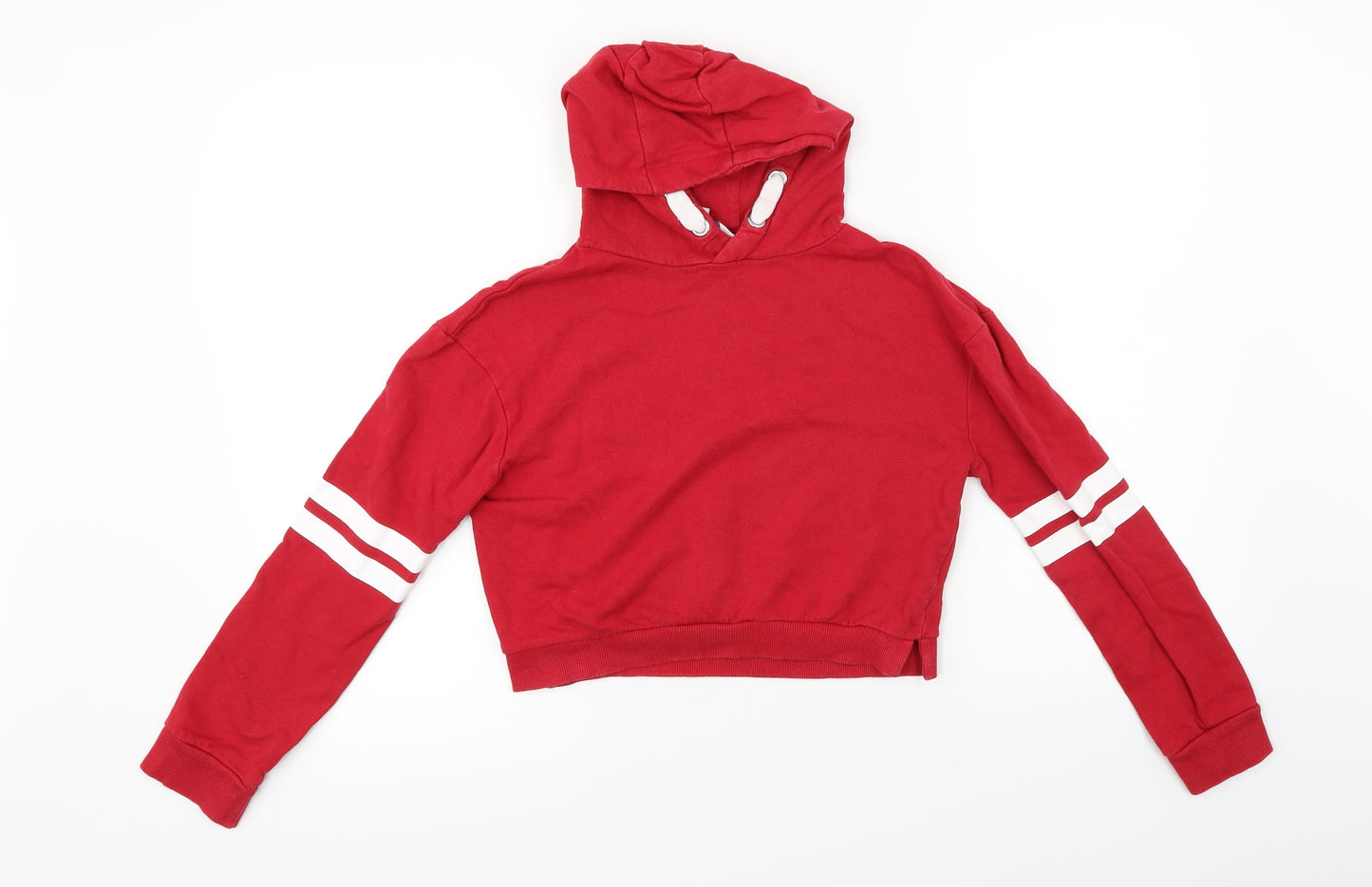 Miss Evie  Girls Red   Pullover Hoodie Size 9-10 Years