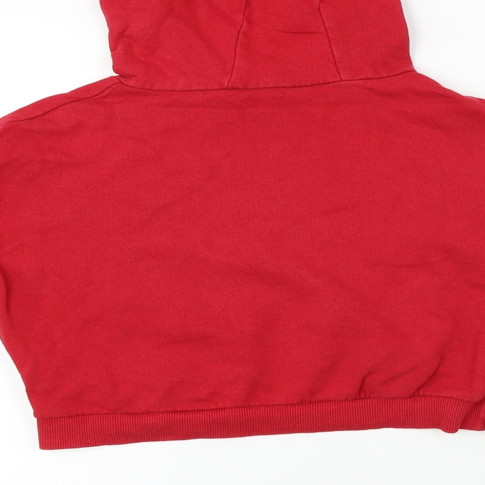 Miss Evie  Girls Red   Pullover Hoodie Size 9-10 Years