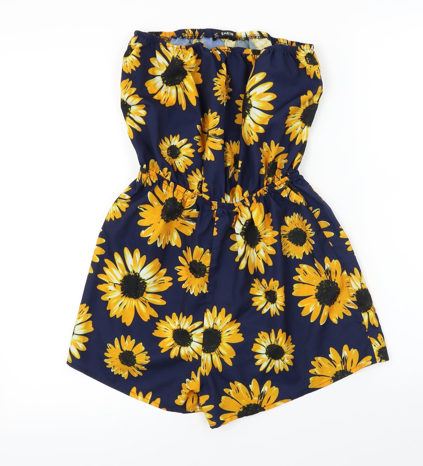 SheIn  Womens Blue Floral  Jumpsuit One-Piece Size S