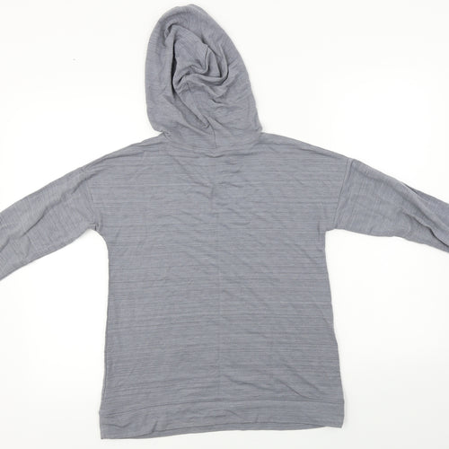 Justice  Womens Grey   Pullover Hoodie Size 14