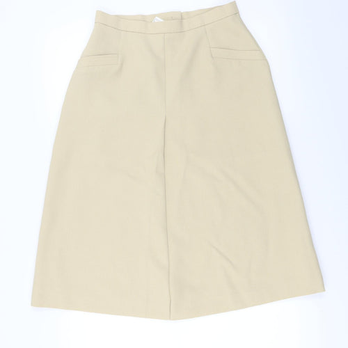 Preworn  Womens Beige   A-Line Skirt Size XL