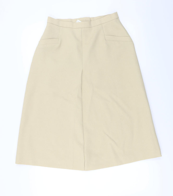 Preworn  Womens Beige   A-Line Skirt Size XL