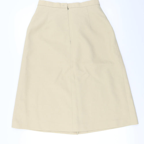 Preworn  Womens Beige   A-Line Skirt Size XL