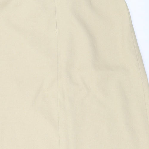 Preworn  Womens Beige   A-Line Skirt Size XL