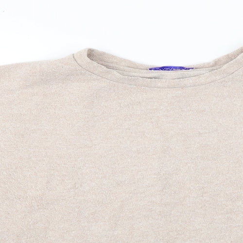 Zara Womens Beige   Pullover Jumper Size S