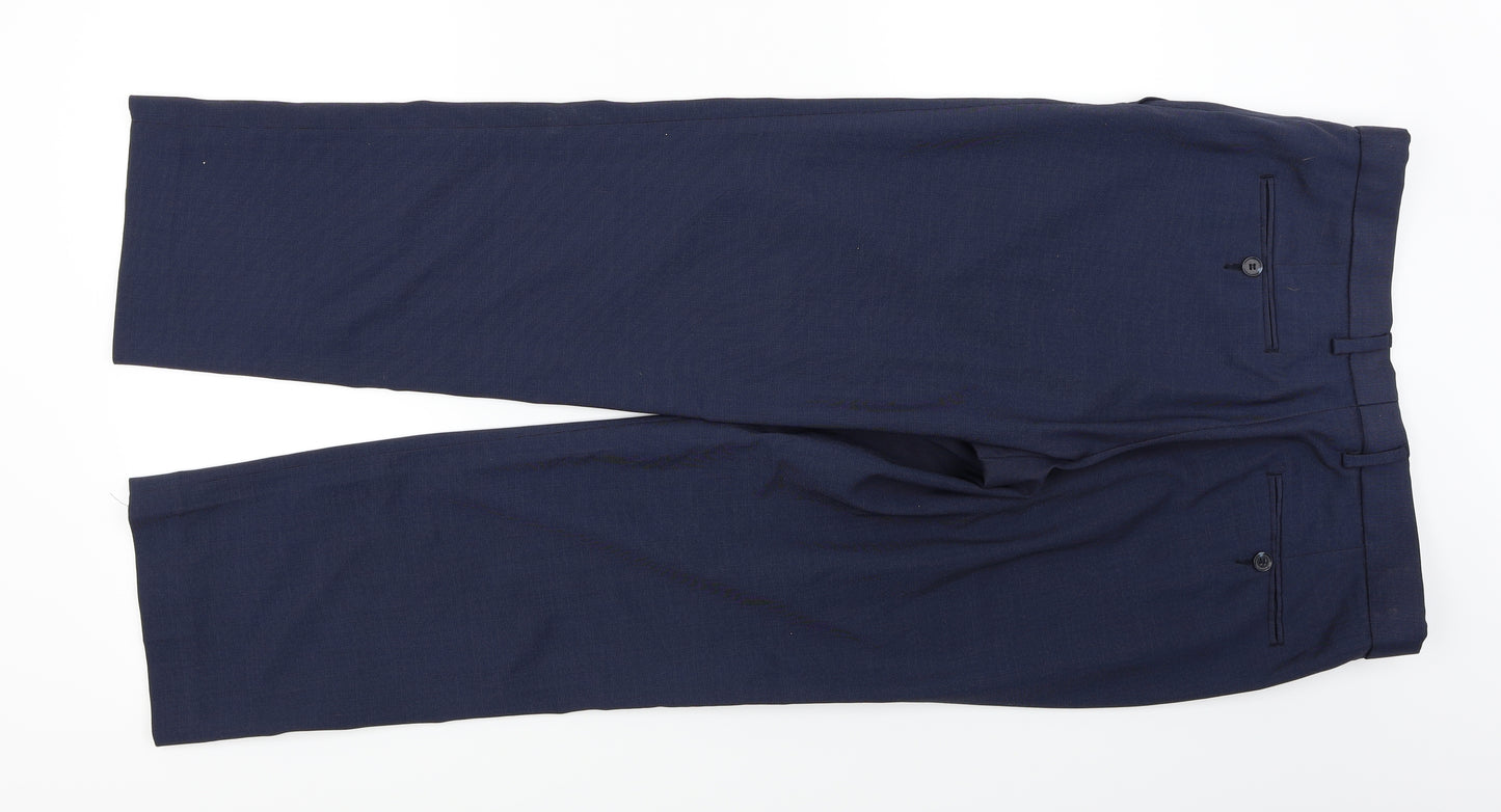 Preworn Mens Blue   Trousers  Size 34 in L24 in