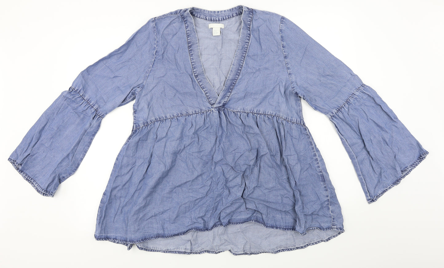 H&M  Womens Blue   A-Line  Size 10