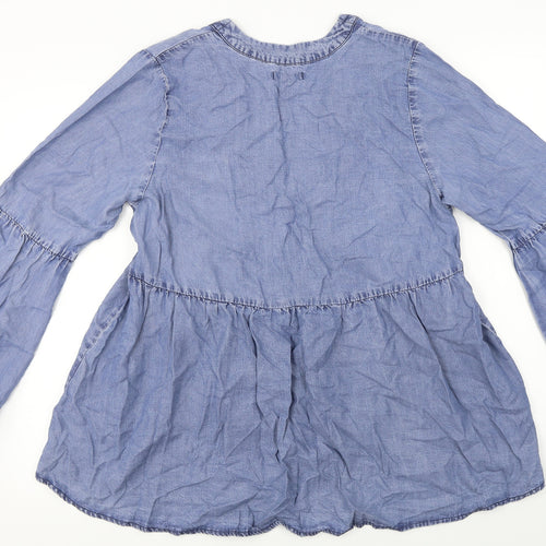 H&M  Womens Blue   A-Line  Size 10
