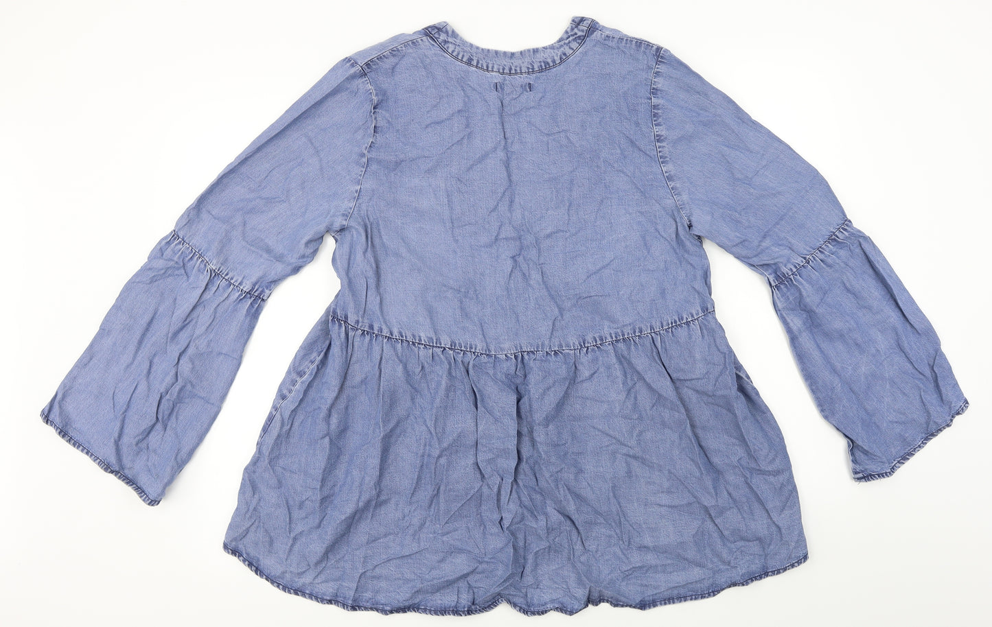 H&M  Womens Blue   A-Line  Size 10