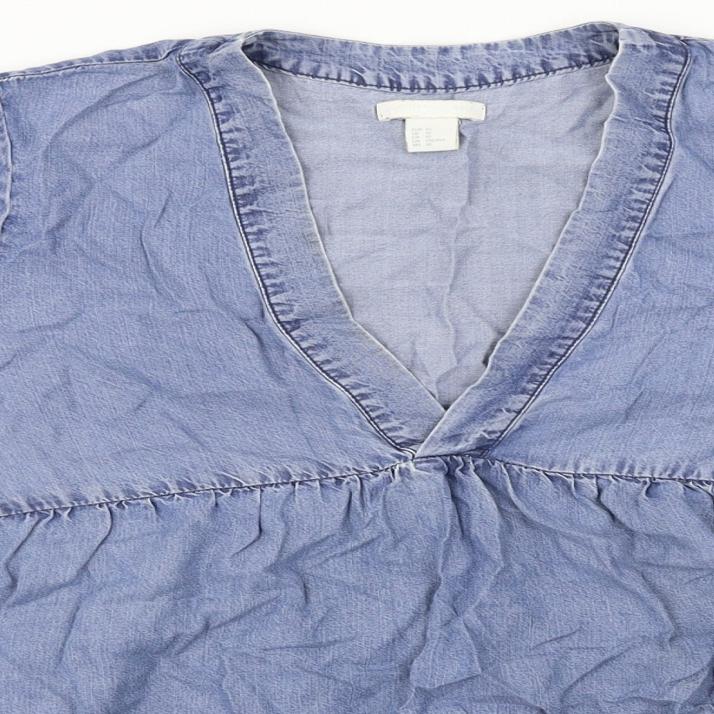 H&M  Womens Blue   A-Line  Size 10