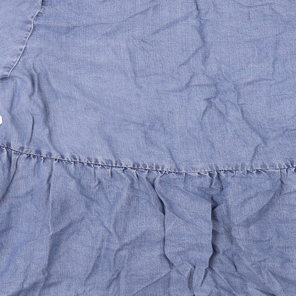H&M  Womens Blue   A-Line  Size 10