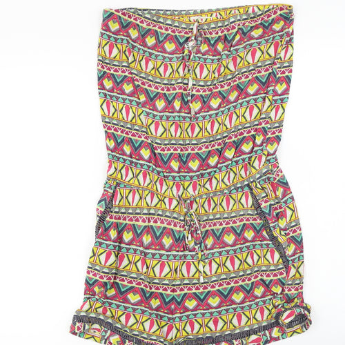NEXT  Womens Red Herringbone  Jumpsuit One-Piece Size 10