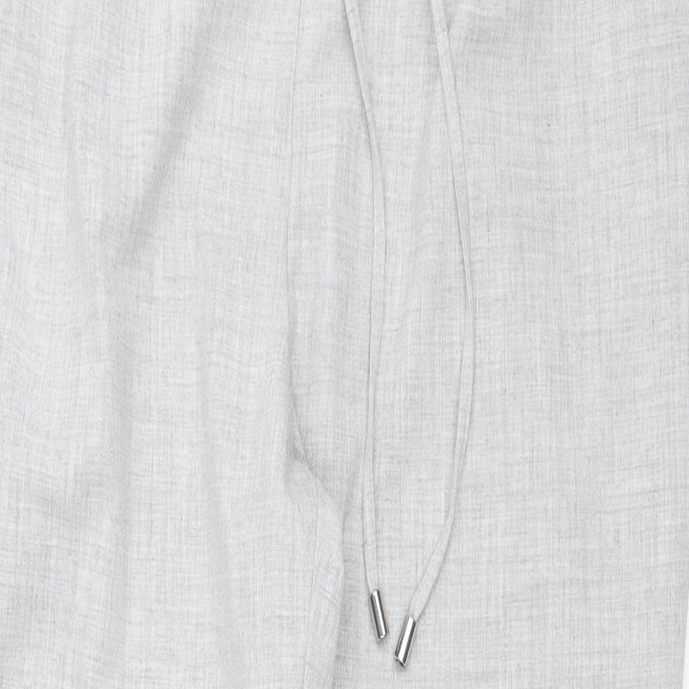 F&F Womens Grey   Capri Trousers Size 14 L26.5 in