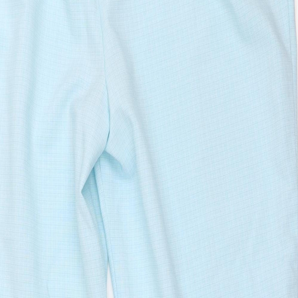 Marks and Spencer Womens Blue   Capri Trousers Size 16 L26 in