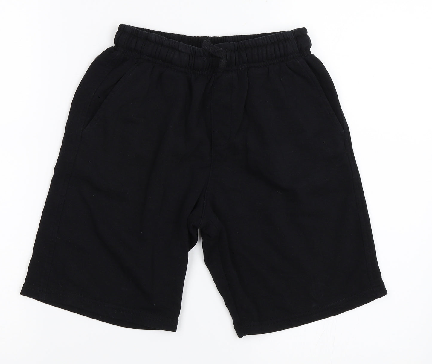 George Boys Black   Sweat Shorts Size 11-12 Years