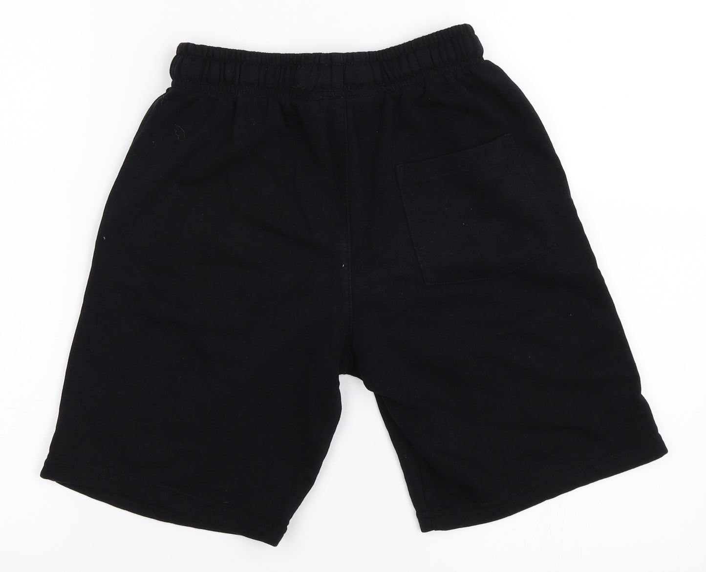 George Boys Black   Sweat Shorts Size 11-12 Years