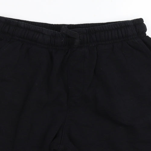 George Boys Black   Sweat Shorts Size 11-12 Years