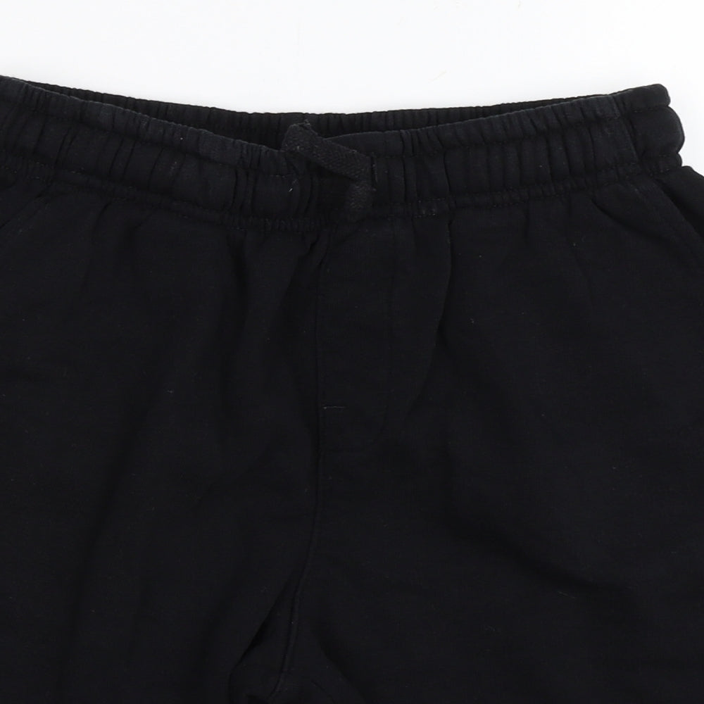 George Boys Black   Sweat Shorts Size 11-12 Years