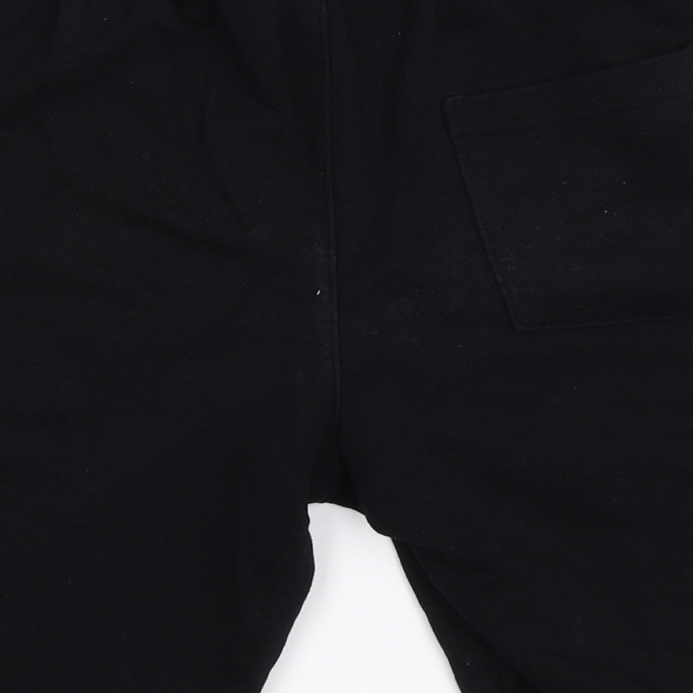 George Boys Black   Sweat Shorts Size 11-12 Years