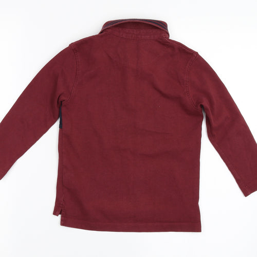 Preworn Boys Red   Basic T-Shirt Size 4 Years