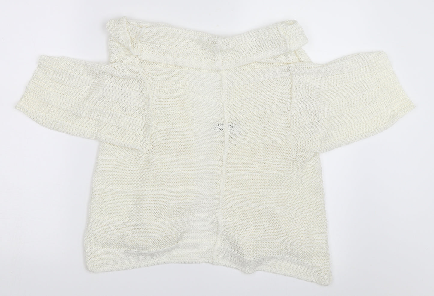 New Look Womens Ivory   Cardigan Jumper Size L