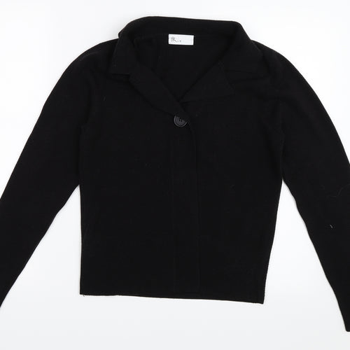 BHS Womens Black   Cardigan Jumper Size 12