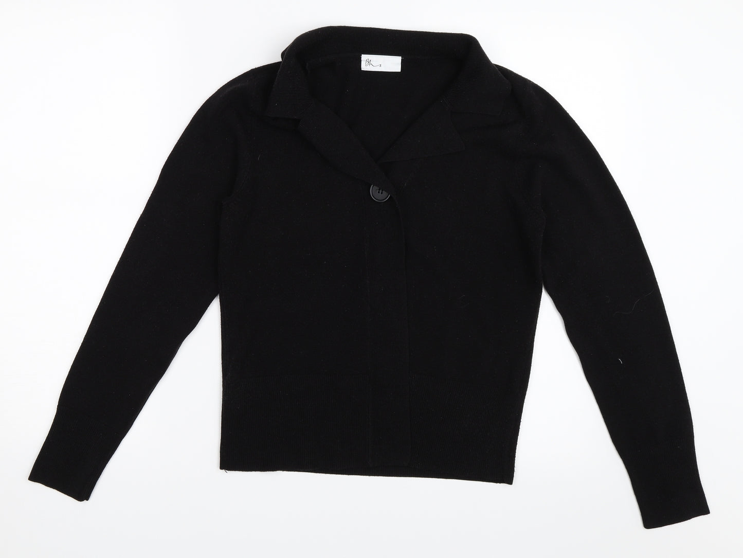 BHS Womens Black   Cardigan Jumper Size 12