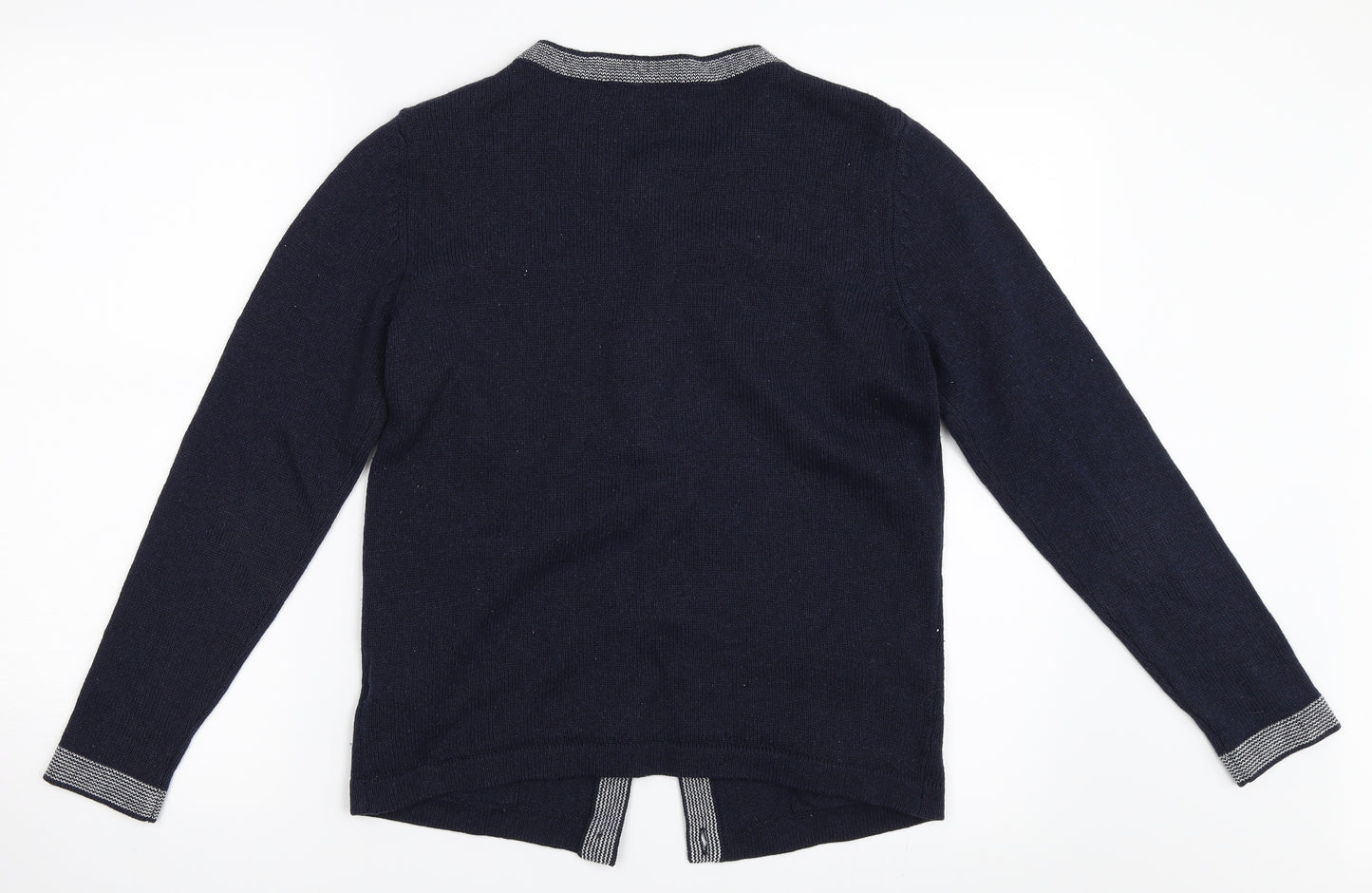 Marks and Spencer Womens Blue   Cardigan Jumper Size 8