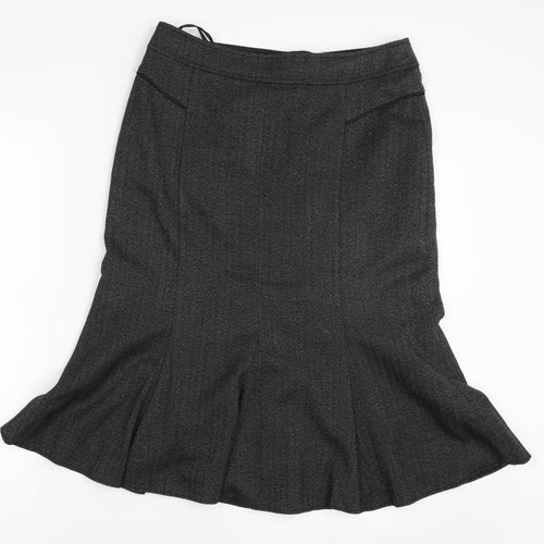 TU Womens Grey   Straight & Pencil Skirt Size 10