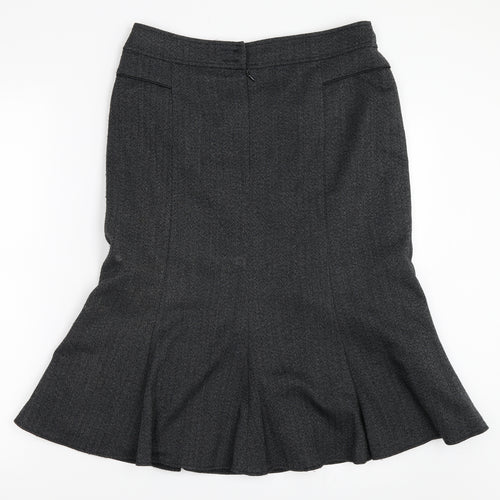TU Womens Grey   Straight & Pencil Skirt Size 10