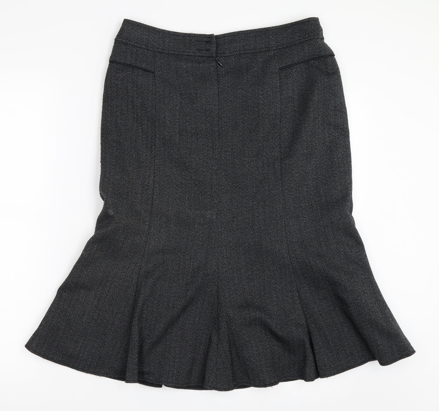 TU Womens Grey   Straight & Pencil Skirt Size 10