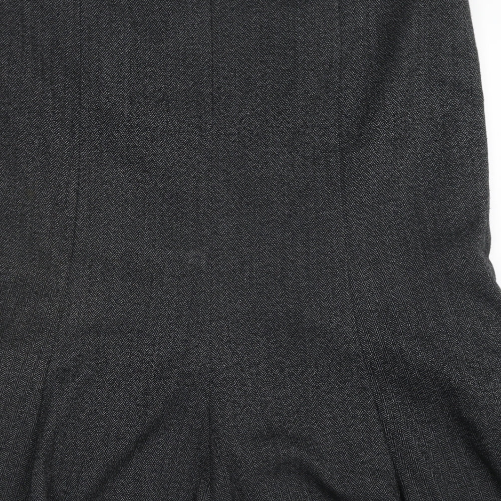 TU Womens Grey   Straight & Pencil Skirt Size 10